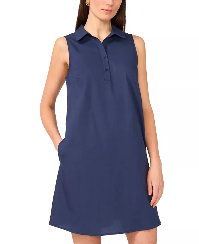 Женское мини-платье без рукавов с воротником 1.STATE, синий
Женское мини-платье без рукавов с воротником 1.STATE, синий