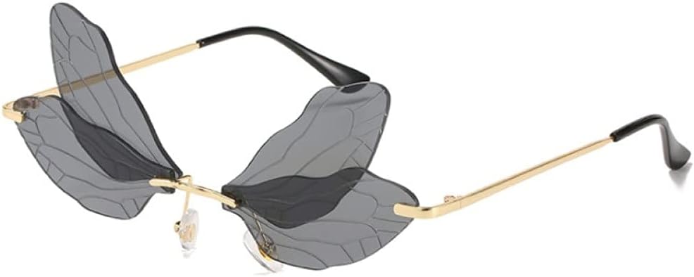 Солнцезащитные очки MUTYNE в винтажном стиле с крыльями стрекозы, модные без оправы, женские, с прозрачными линзами, мужские, розовые, с защитой от УФ-излучения UV400, 03
Солнцезащитные очки MUTYNE в винтажном стиле с крыльями стрекозы, модные без оправы, женские, с прозрачными линзами, мужские, розовые, с защитой от УФ-излучения UV400, 03