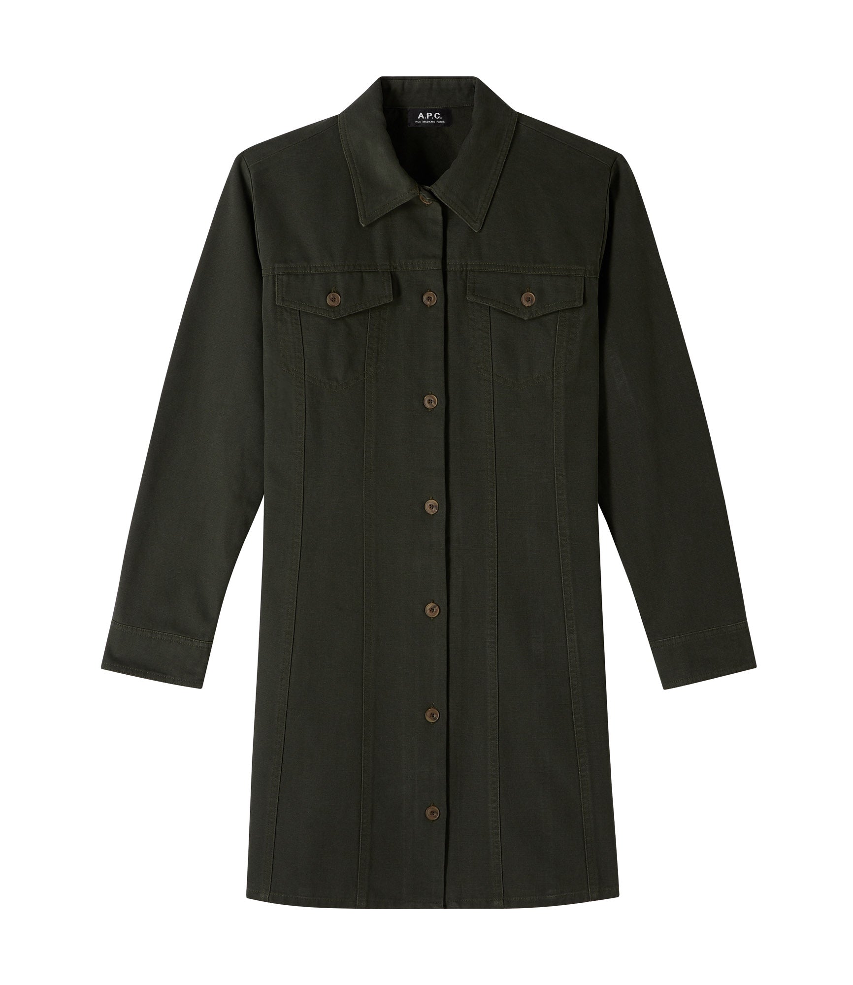 Альпийское платье A.P.C., темно-зеленый
Альпийское платье A.P.C., темно-зеленый