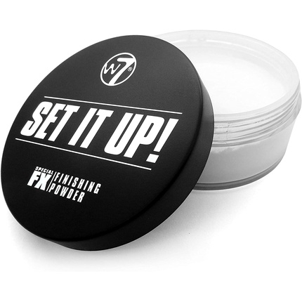 Рассыпчатая фиксирующая пудра Set It Up, невесомая прозрачная пудра с эффектом размытия для всех тонов кожи W7
Рассыпчатая фиксирующая пудра Set It Up, невесомая прозрачная пудра с эффектом размытия для всех тонов кожи W7