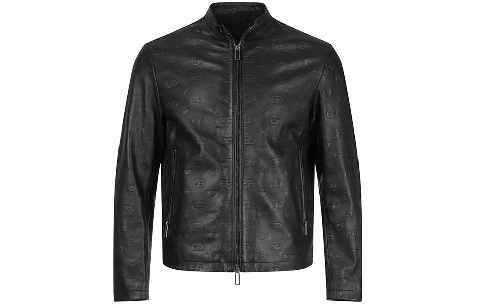 EMPORIO ARMANI Кожаная куртка мужская черная
EMPORIO ARMANI Кожаная куртка мужская черная