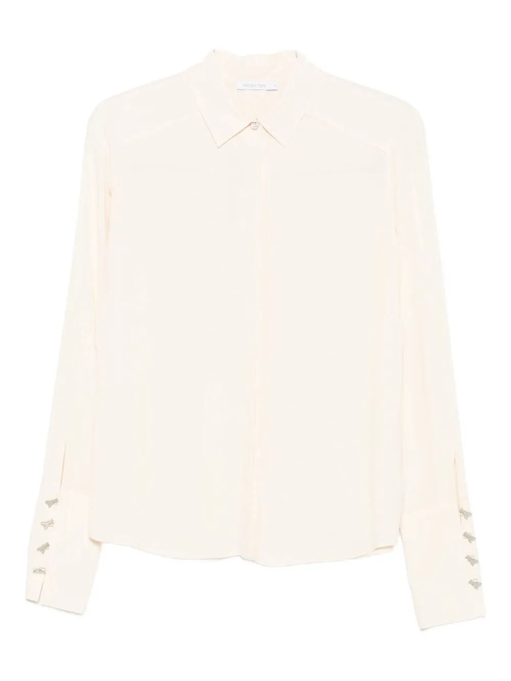 Рубашка с длинными рукавами Patrizia Pepe, нейтральный
Рубашка с длинными рукавами Patrizia Pepe, нейтральный