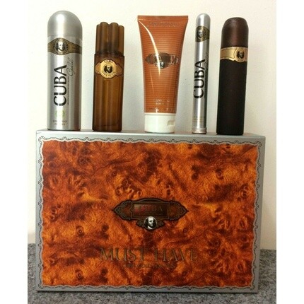 Туалетная вода Cuba Gold 35 мл и 100 мл гель для душа после бритья спрей для тела, No-Name
Туалетная вода Cuba Gold 35 мл и 100 мл гель для душа после бритья спрей для тела, No-Name