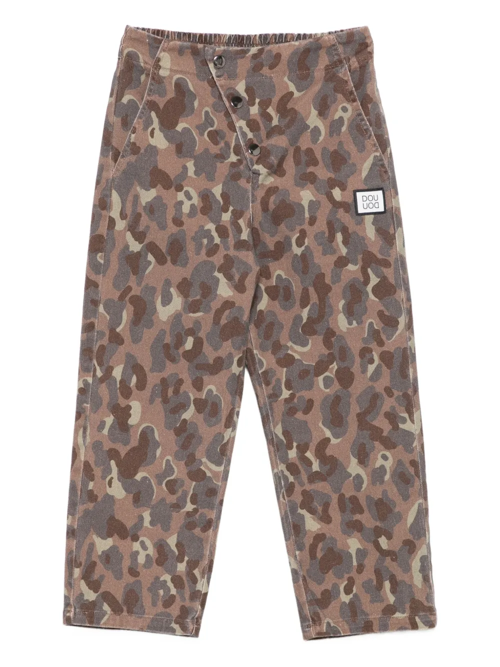 Брюки с камуфляжными пуговицами Douuod Kids, коричневый
Брюки с камуфляжными пуговицами Douuod Kids, коричневый