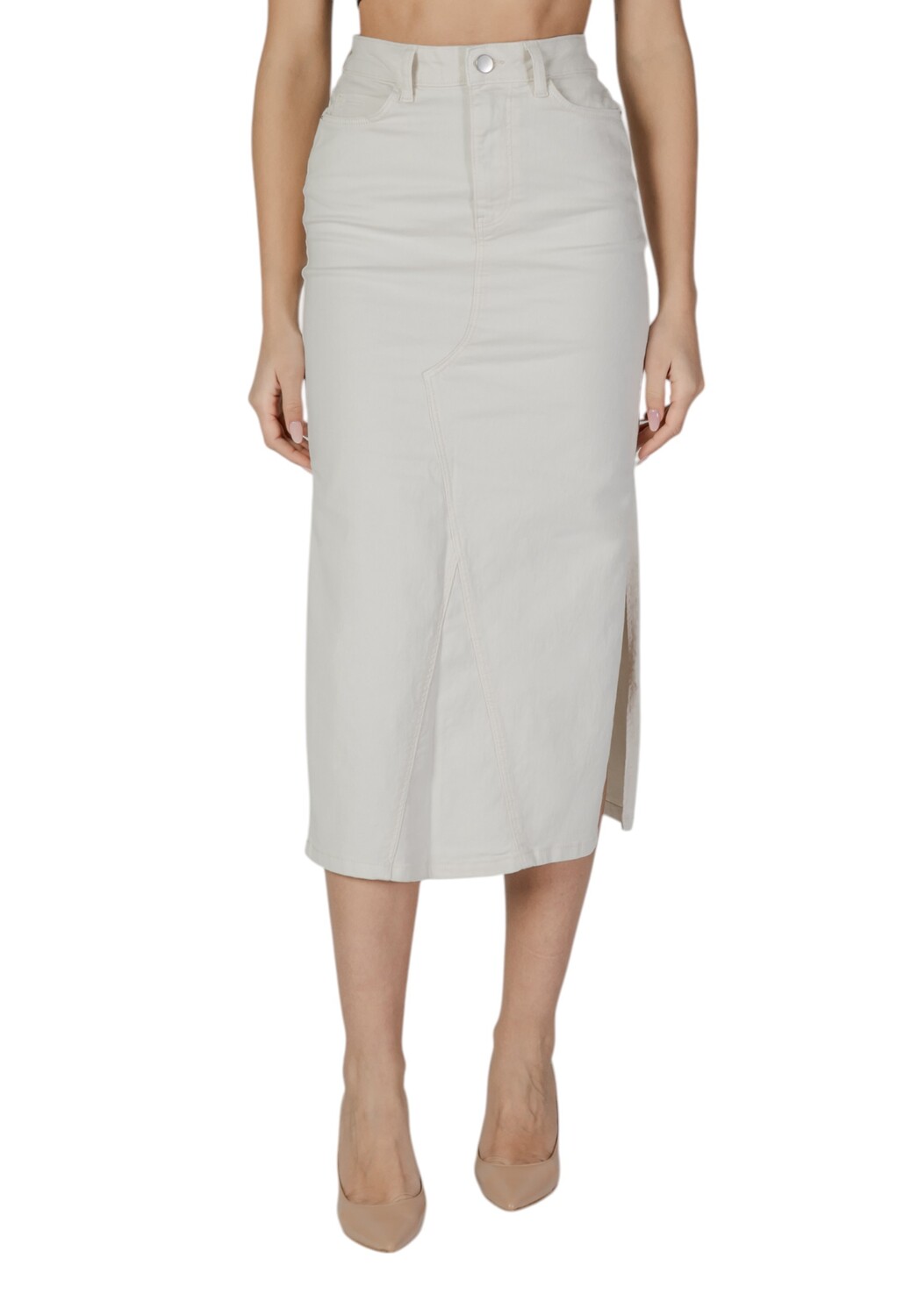 Юбка VILA миди, бежевый
Юбка VILA миди, бежевый