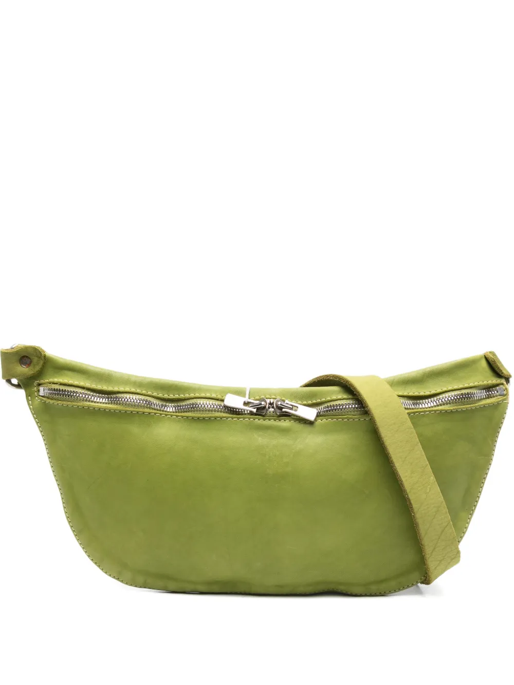 Кожаная сумка на плечо на молнии Guidi, зеленый
Кожаная сумка на плечо на молнии Guidi, зеленый