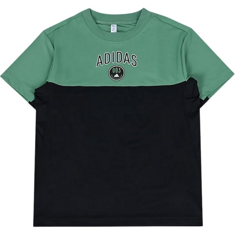 Футболка Adidas зеленая черная подростковая
Футболка Adidas зеленая черная подростковая