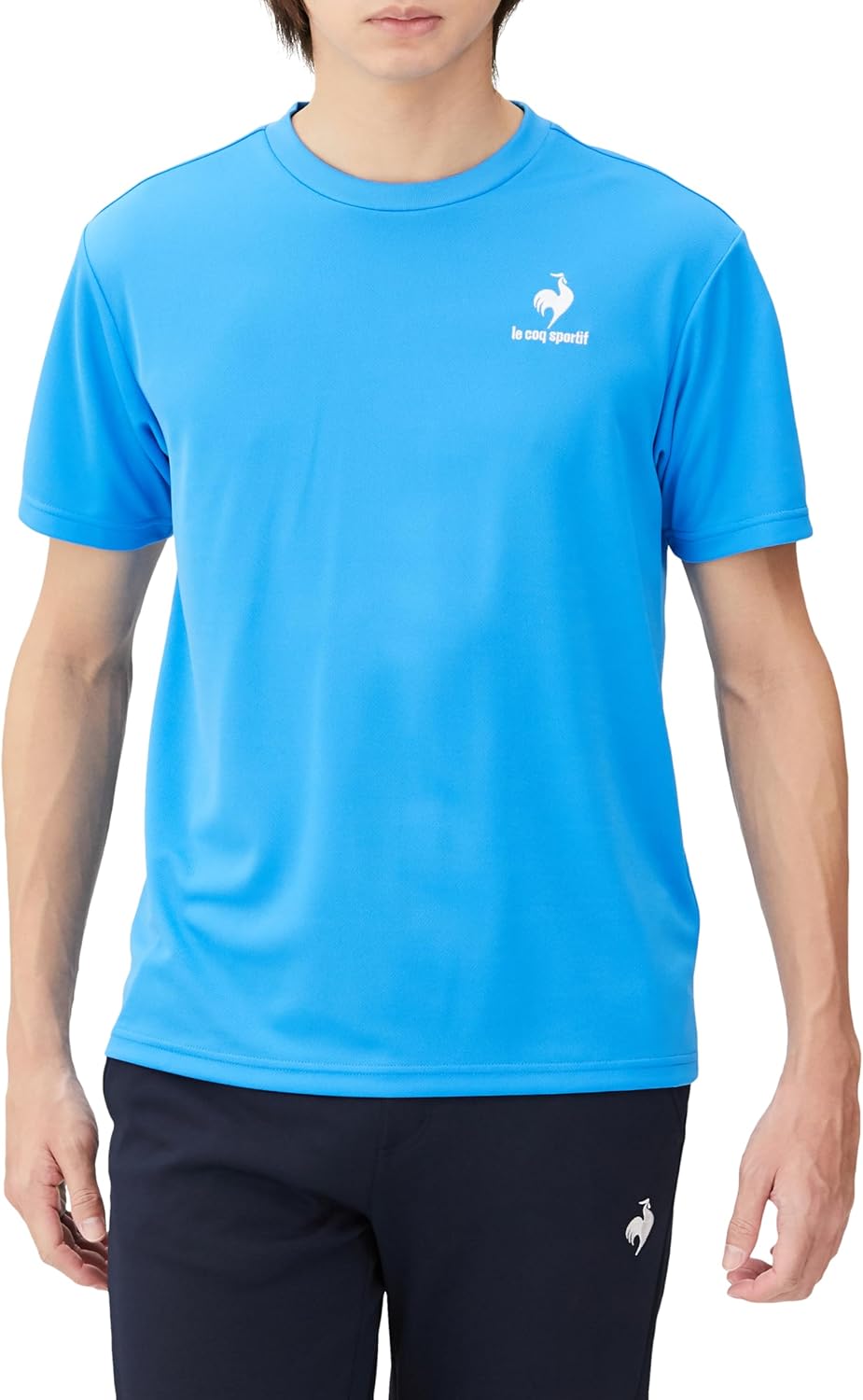 Футболка с коротким рукавом Le Coq Sportif, влагоотводящая, быстросохнущая, с защитой от УФ-излучения, эластичная, цельная, унисекс, подходит для бега, тренировок, тенниса и взрослых, синий
Футболка с коротким рукавом Le Coq Sportif, влагоотводящая, быстросохнущая, с защитой от УФ-излучения, эластичная, цельная, унисекс, подходит для бега, тренировок, тенниса и взрослых, синий