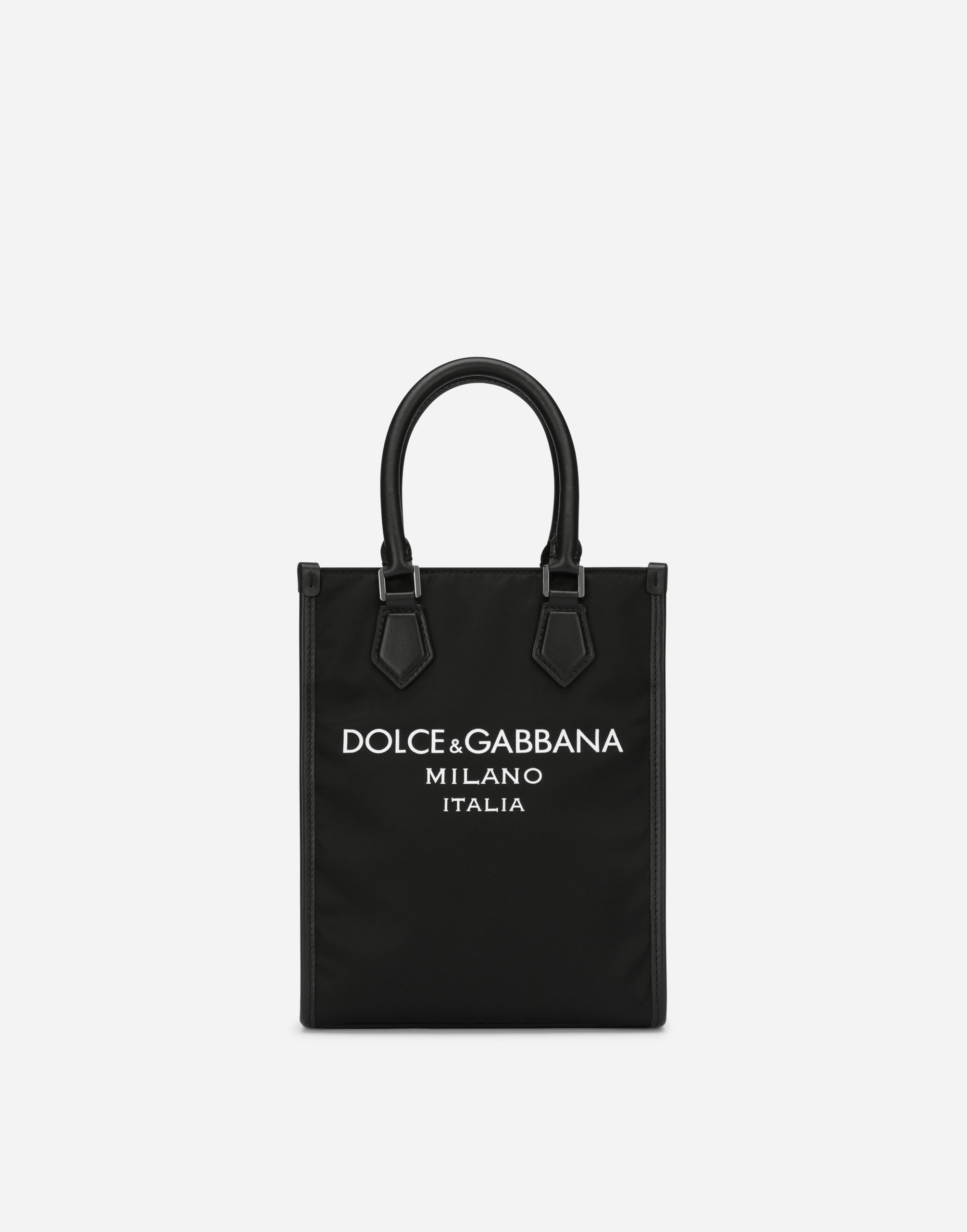 Маленькая нейлоновая сумка с прорезиненным логотипом Dolce & Gabbana, черный
Маленькая нейлоновая сумка с прорезиненным логотипом Dolce & Gabbana, черный