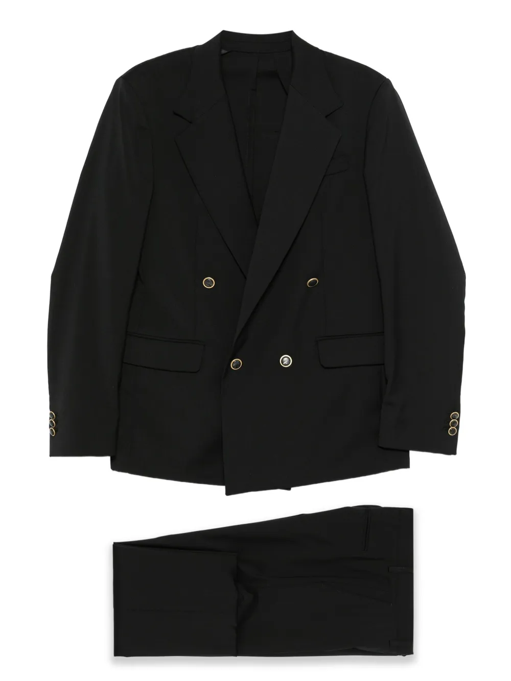 Костюм с двубортным пиджаком Marsem, черный
Костюм с двубортным пиджаком Marsem, черный