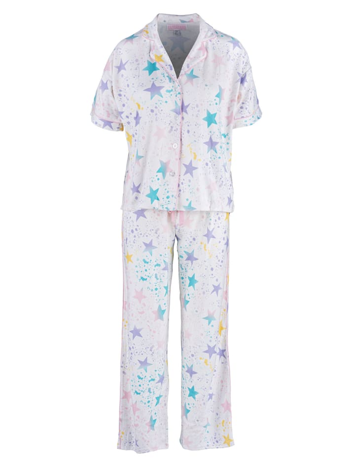 Пижамные шорты Star Splatter в оттенке белого P.J. Salvage
Пижамные шорты Star Splatter в оттенке белого P.J. Salvage