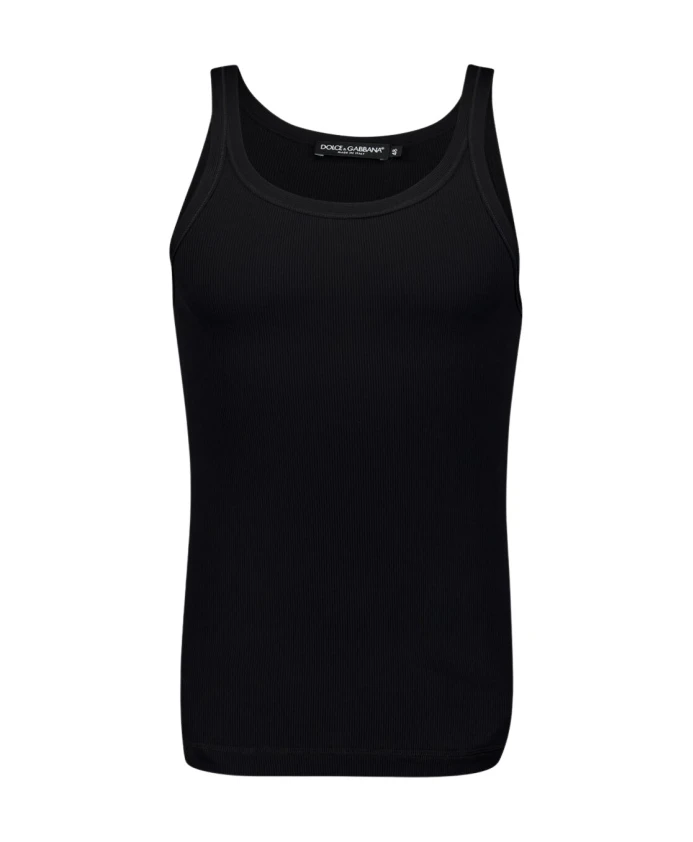 Черная рваная майка, современная история Dolce & Gabbana, черный
Черная рваная майка, современная история Dolce & Gabbana, черный