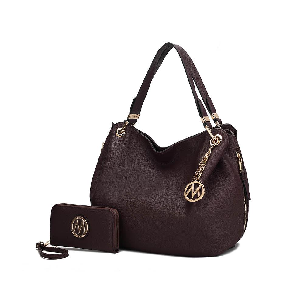 Сумка Fabienne Hobo с кошельком MKF Collection By Mia K., Chocolate
Сумка Fabienne Hobo с кошельком MKF Collection By Mia K., Chocolate