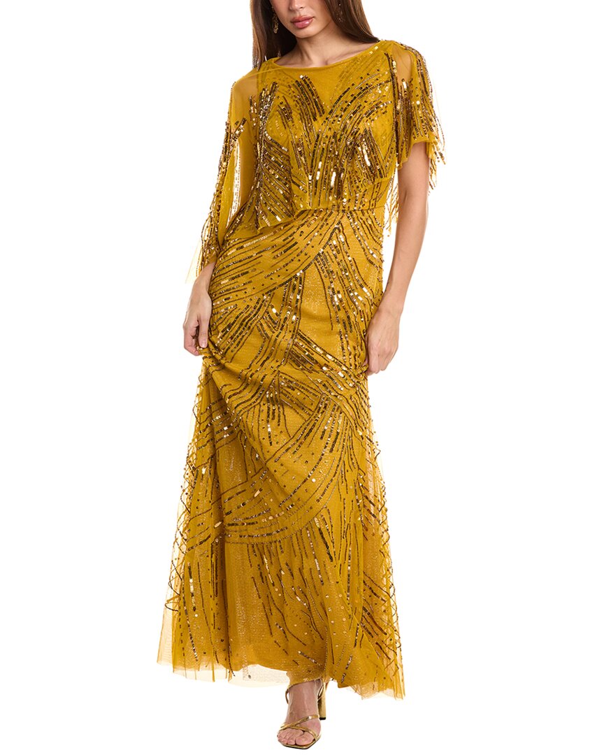 Платье-шаль Theia Ayla с бисером, золотой
Платье-шаль Theia Ayla с бисером, золотой