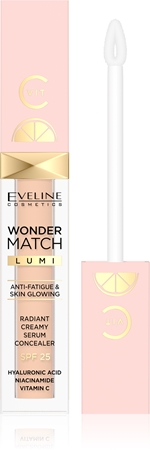 Осветляющий консилер spf 25 Eveline Cosmetics Wonder Match Lumi, 15 Natural 6,8 ml
Осветляющий консилер spf 25 Eveline Cosmetics Wonder Match Lumi, 15 Natural 6,8 ml
