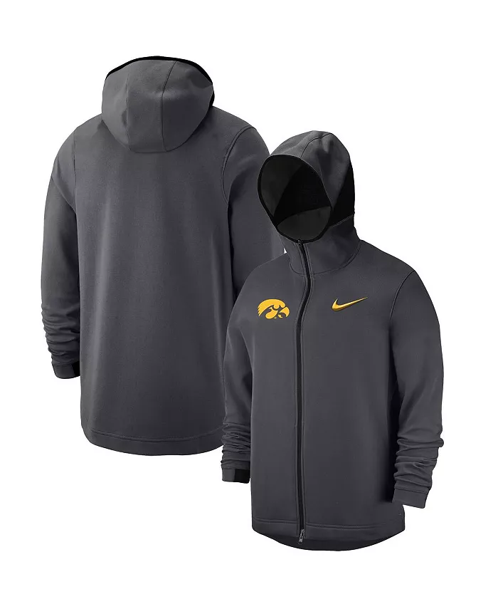 Мужская антрацитовая толстовка Iowa Hawkeyes Tonal Showtime с молнией Nike
Мужская антрацитовая толстовка Iowa Hawkeyes Tonal Showtime с молнией Nike