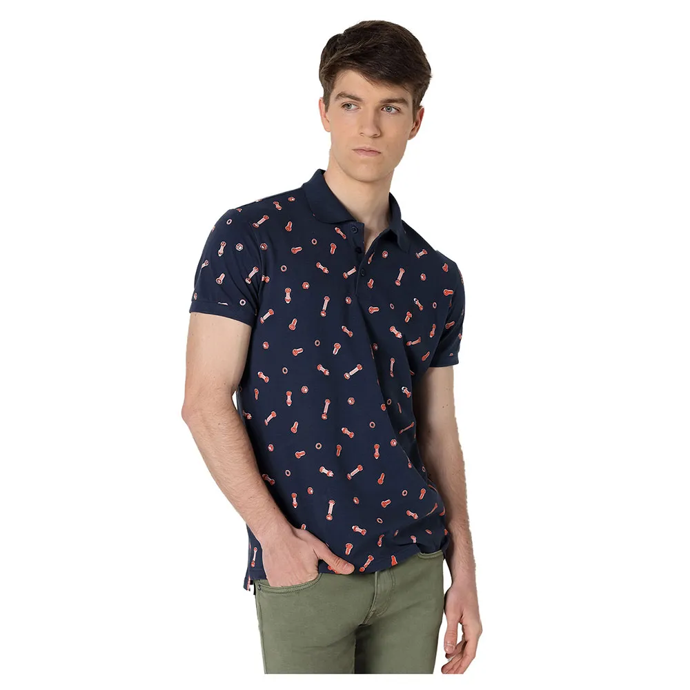 Поло с коротким рукавом Six Valves 8402, синий
Поло с коротким рукавом Six Valves 8402, синий