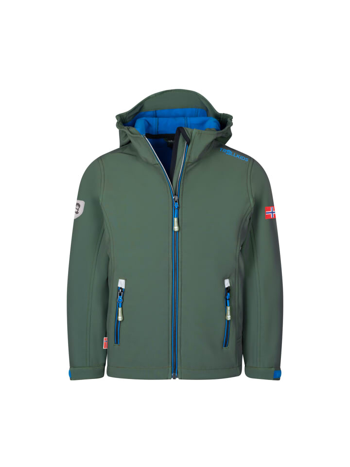 Куртка Trollkids Trollfjord, цвет ivy/electric blue
Куртка Trollkids Trollfjord, цвет ivy/electric blue