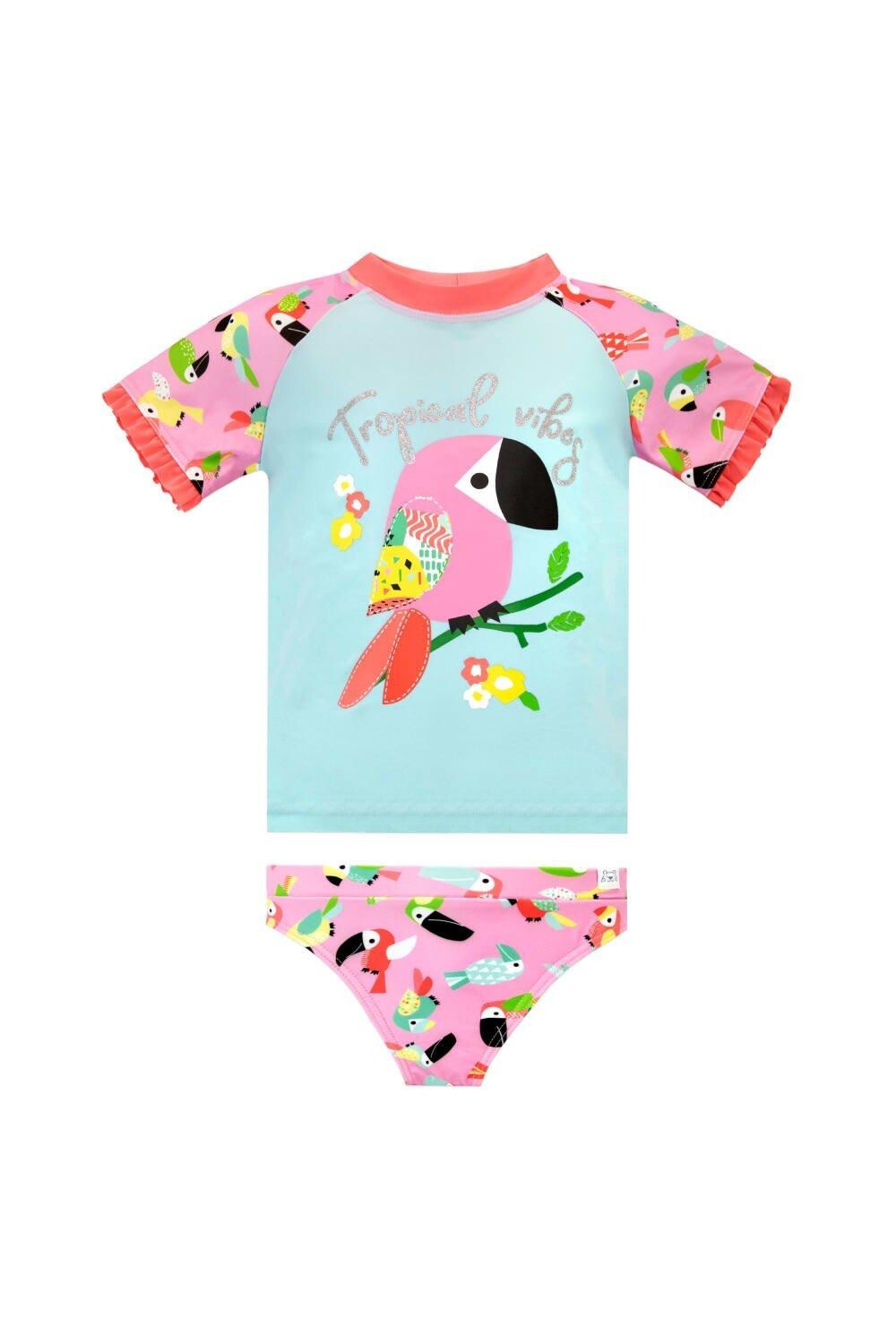 Тропический купальный комплект Toucan Harry Bear, розовый
Тропический купальный комплект Toucan Harry Bear, розовый