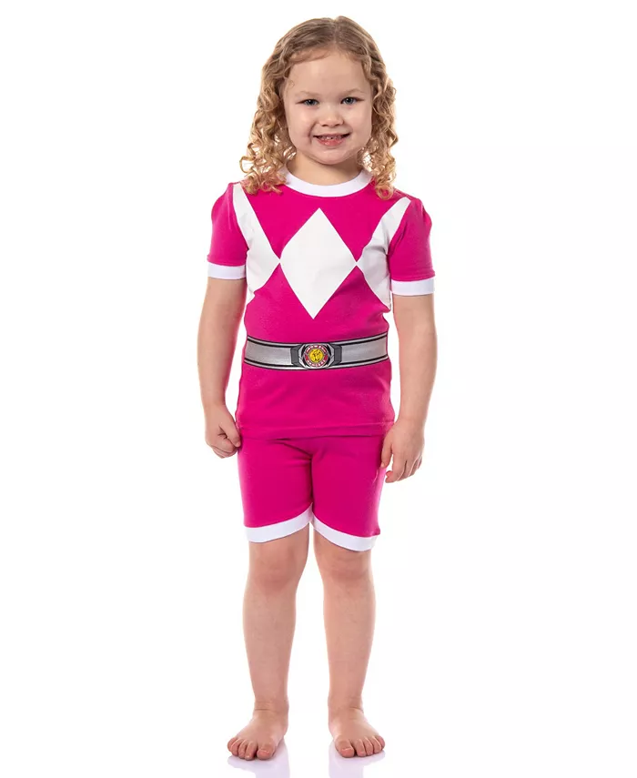 Детская облегающая пижама с рисунком персонажа из двух предметов для мальчиков Power Rangers, розовый
Детская облегающая пижама с рисунком персонажа из двух предметов для мальчиков Power Rangers, розовый