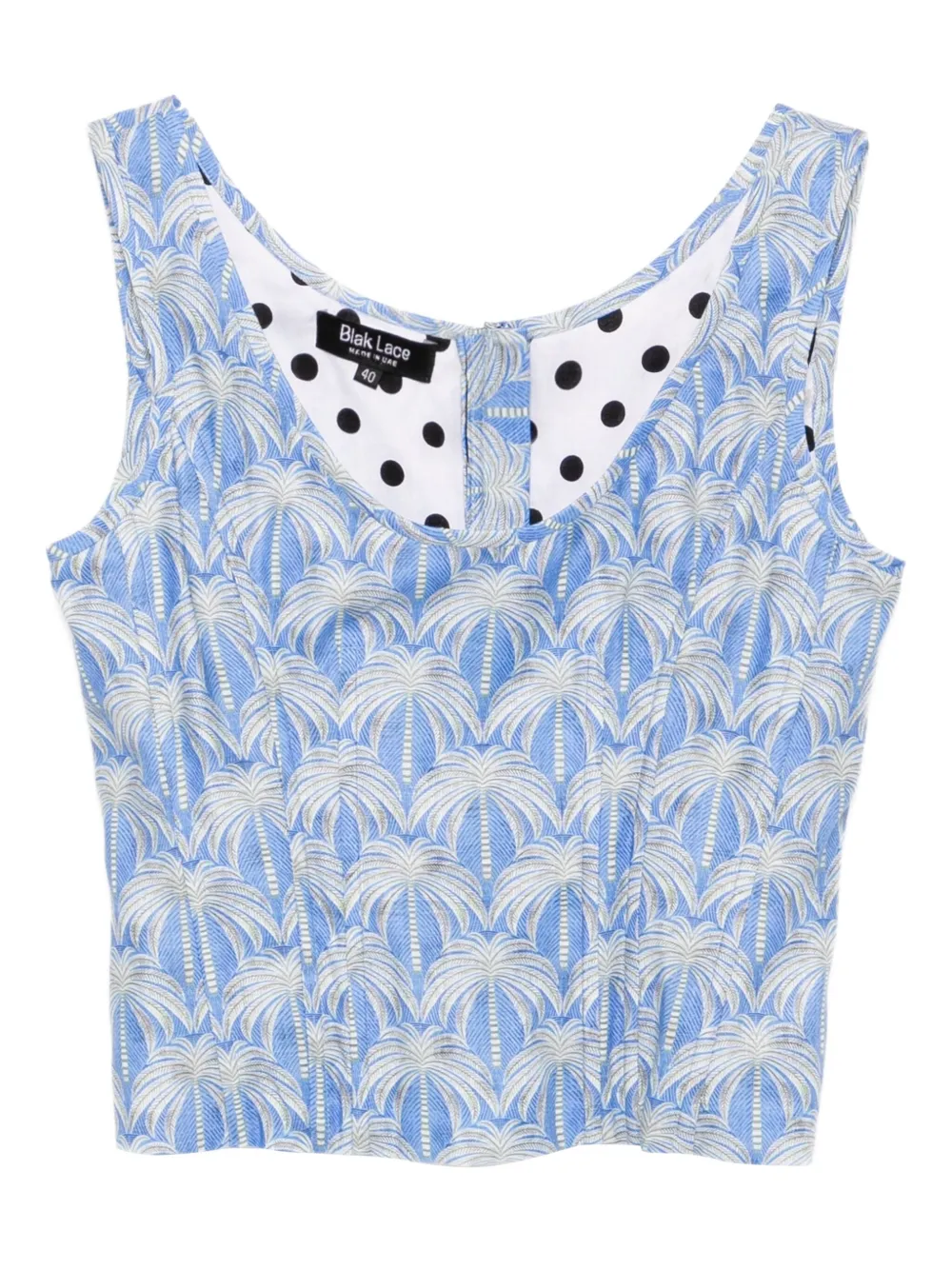 Топ с графичным принтом BLAKLACE, синий
Топ с графичным принтом BLAKLACE, синий