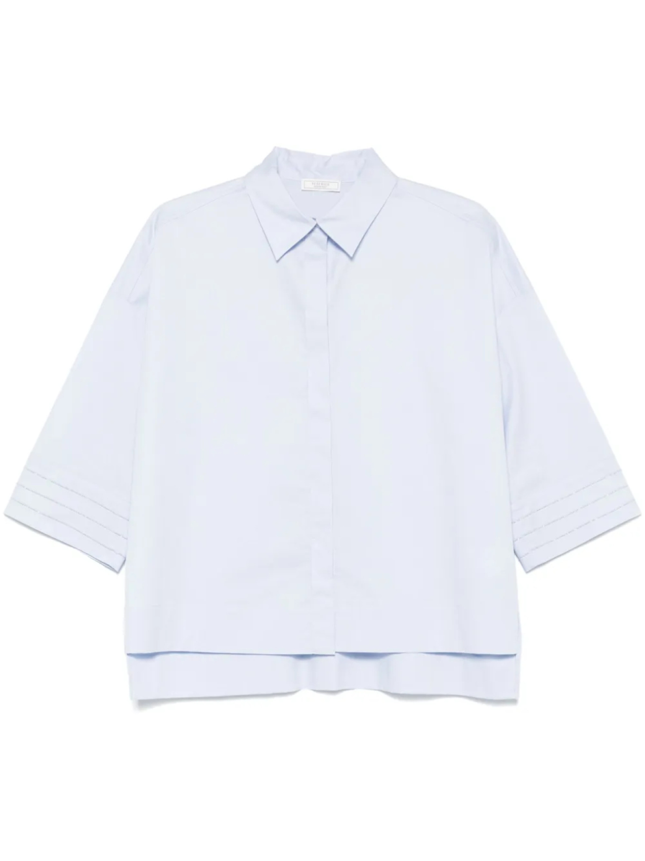 Peserico поплиновая рубашка, синий 
Peserico поплиновая рубашка, синий