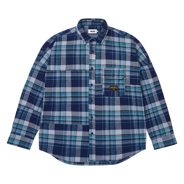 Рубашка Palace Lumber Yak Patch Overshirt, Blue
Рубашка Palace Lumber Yak Patch Overshirt, Blue