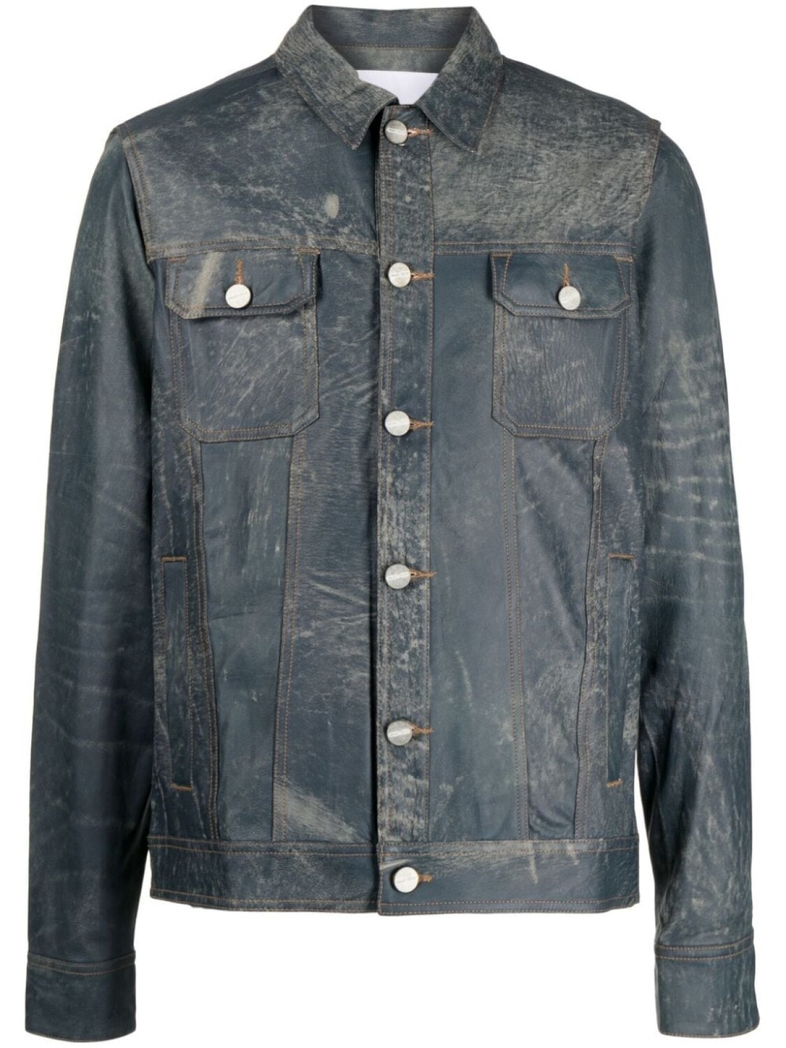 Куртка The François с эффектом потертости Private Stock, синий
Куртка The François с эффектом потертости Private Stock, синий