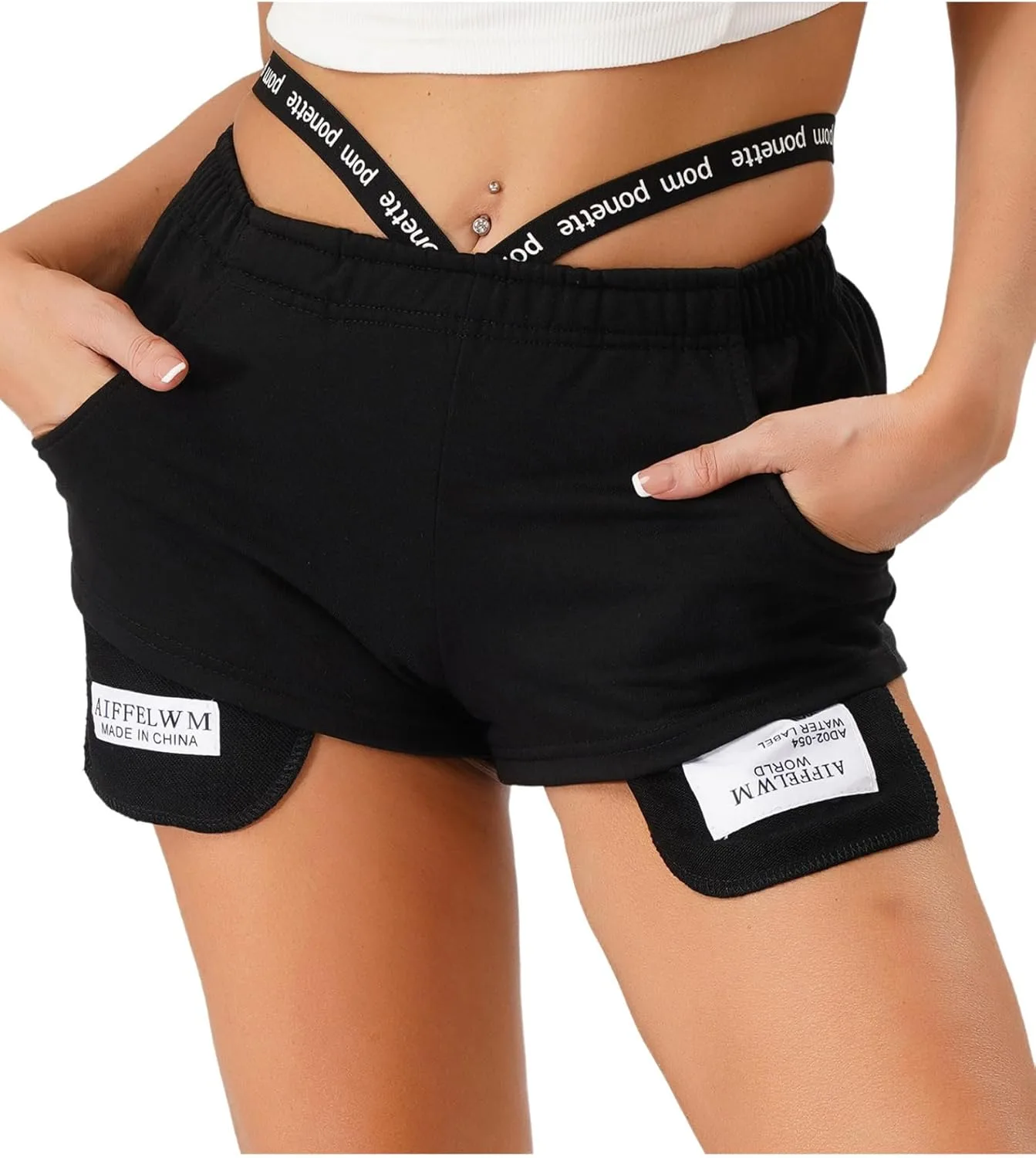 Женские шорты Y2K в ретро-стиле для спорта и повседневной носки Raenseen
Женские шорты Y2K в ретро-стиле для спорта и повседневной носки Raenseen