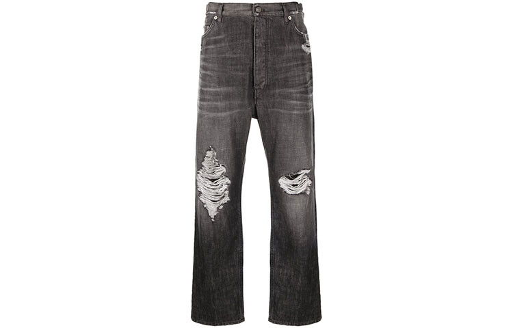 Джинсы мужские черные Balenciaga, черный 
Джинсы мужские черные Balenciaga, черный