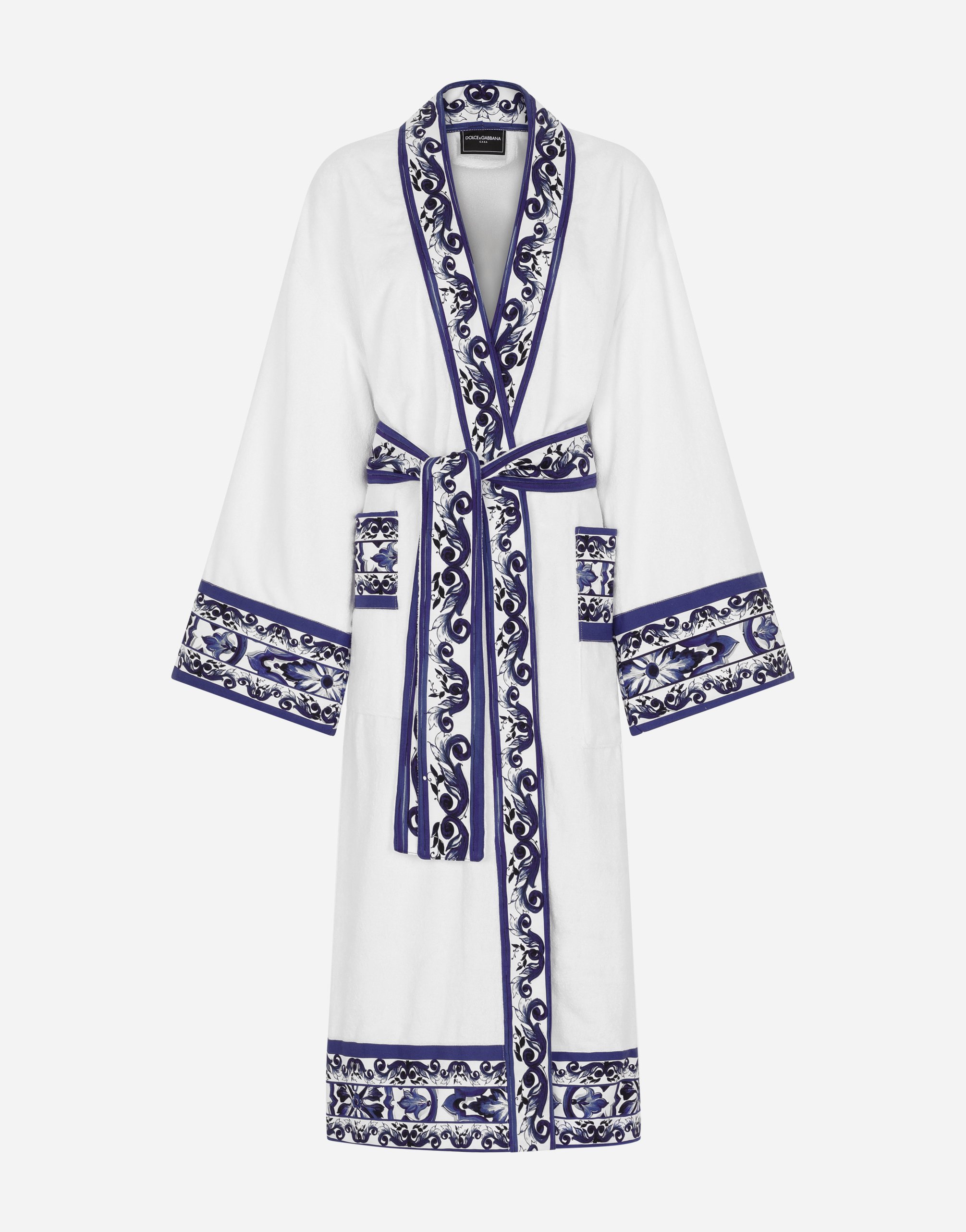 Хлопковый махровый халат Dolce & Gabbana, мультиколор
Хлопковый махровый халат Dolce & Gabbana, мультиколор