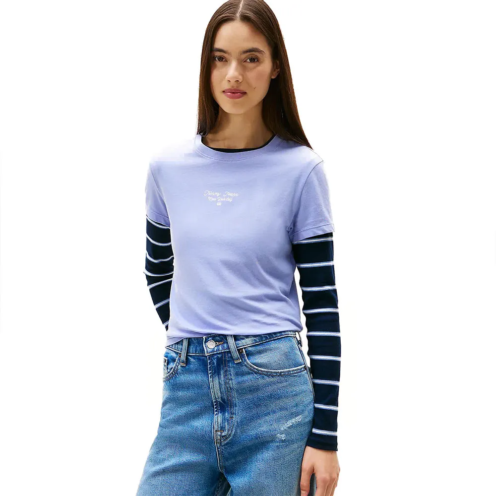 Футболка с коротким рукавом Tommy Jeans Ess Logo 1 Slim Fit, фиолетовый
Футболка с коротким рукавом Tommy Jeans Ess Logo 1 Slim Fit, фиолетовый