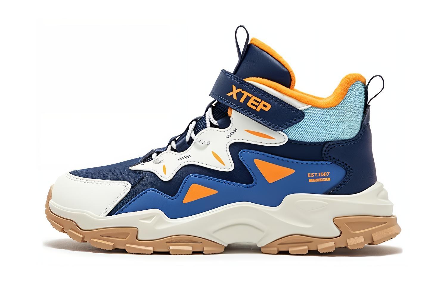 Прочные теплые повседневные детские кроссовки для подростков XTEP, белый/синий
Прочные теплые повседневные детские кроссовки для подростков XTEP, белый/синий