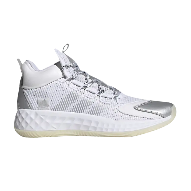 Кроссовки Adidas Pro Boost Mid, белый 
Кроссовки Adidas Pro Boost Mid, белый