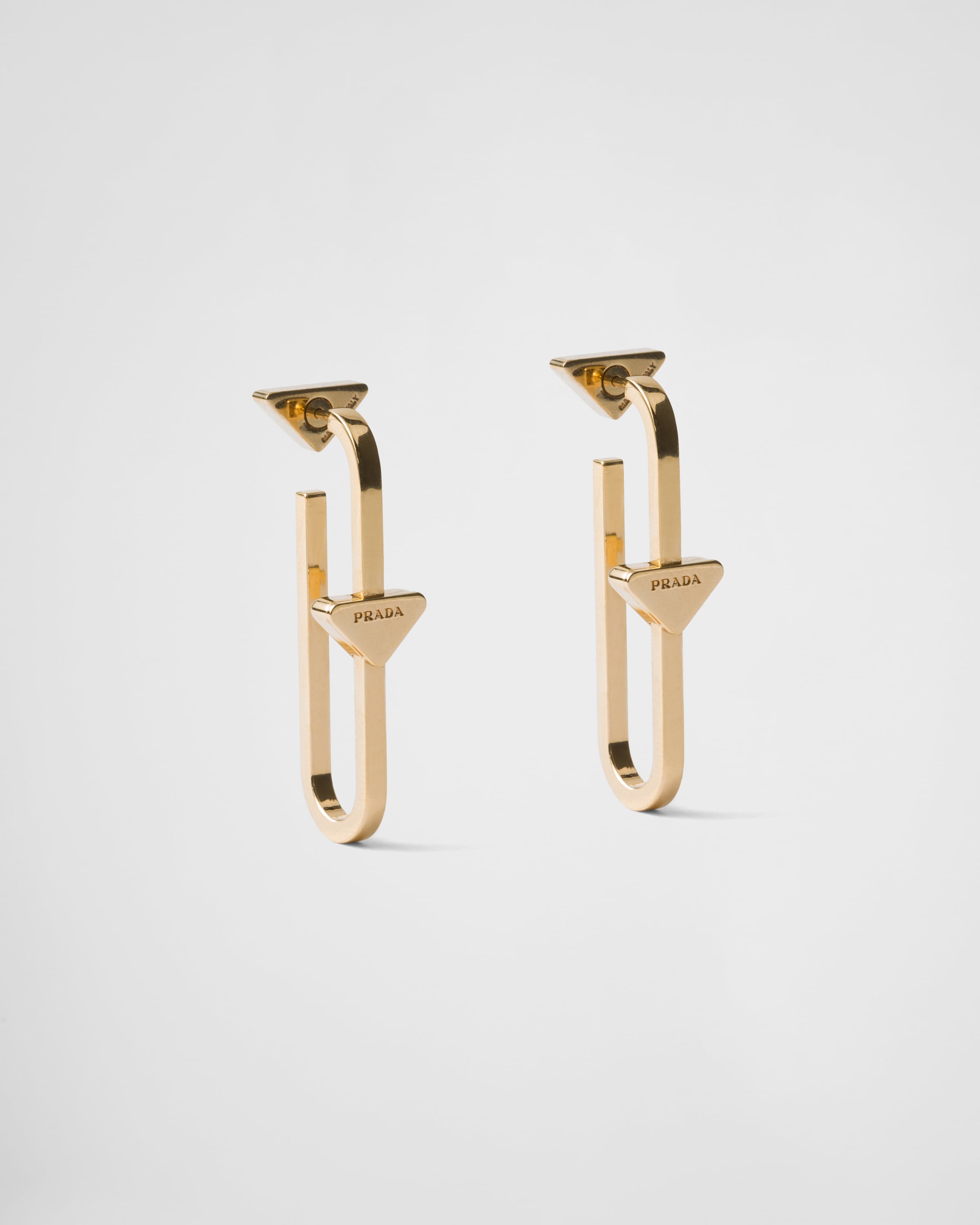 Серьги из металла Prada, золото
Серьги из металла Prada, золото