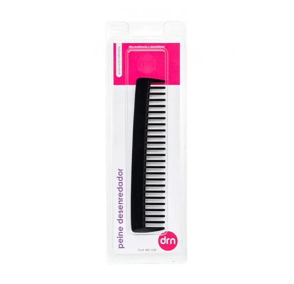 Черный гребень 17,6см Peine Desenredador Drn, 1 UD
Черный гребень 17,6см Peine Desenredador Drn, 1 UD