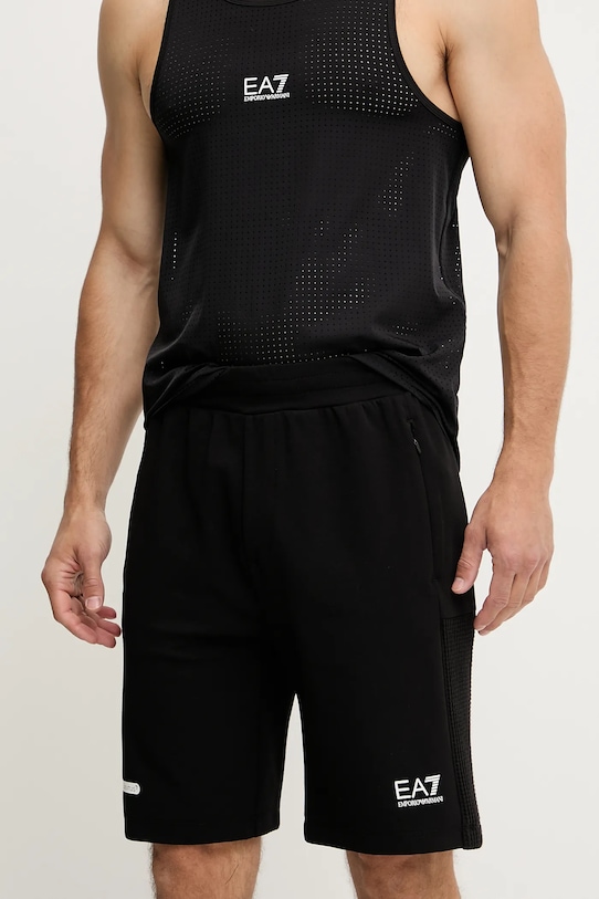 Тренировочные шорты Ea7 Emporio Armani, черный
Тренировочные шорты Ea7 Emporio Armani, черный