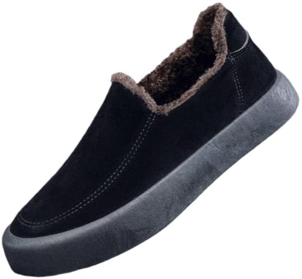 Мужские мокасины без шнурков с воротником наподобие - бежевый верх, утепленные для зимы, бежево-коричневые повседневные туфли для офиса и повседневной носки, противоскользящая ПВХ подошва (без шнурков/завязок) Minlaidian
Мужские мокасины без шнурков с воротником наподобие - бежевый верх, утепленные для зимы, бежево-коричневые повседневные туфли для офиса и повседневной носки, противоскользящая ПВХ подошва (без шнурков/завязок) Minlaidian