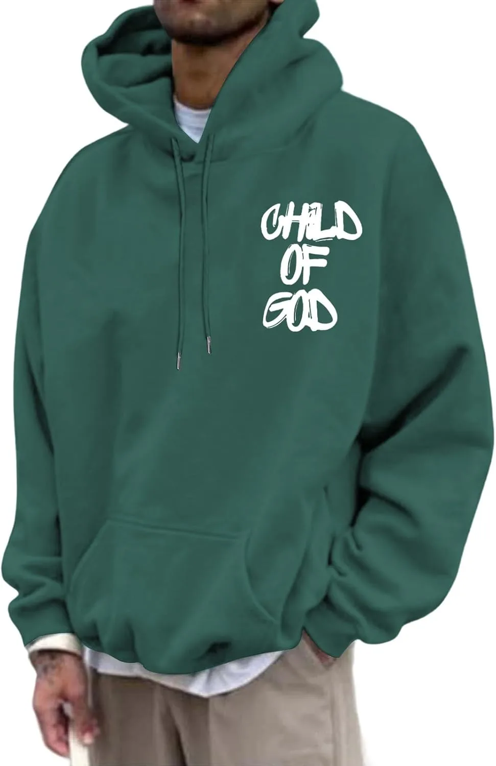 Толстовка Jesus для мужчин с принтом и свободным кроем
Толстовка Jesus для мужчин с принтом и свободным кроем