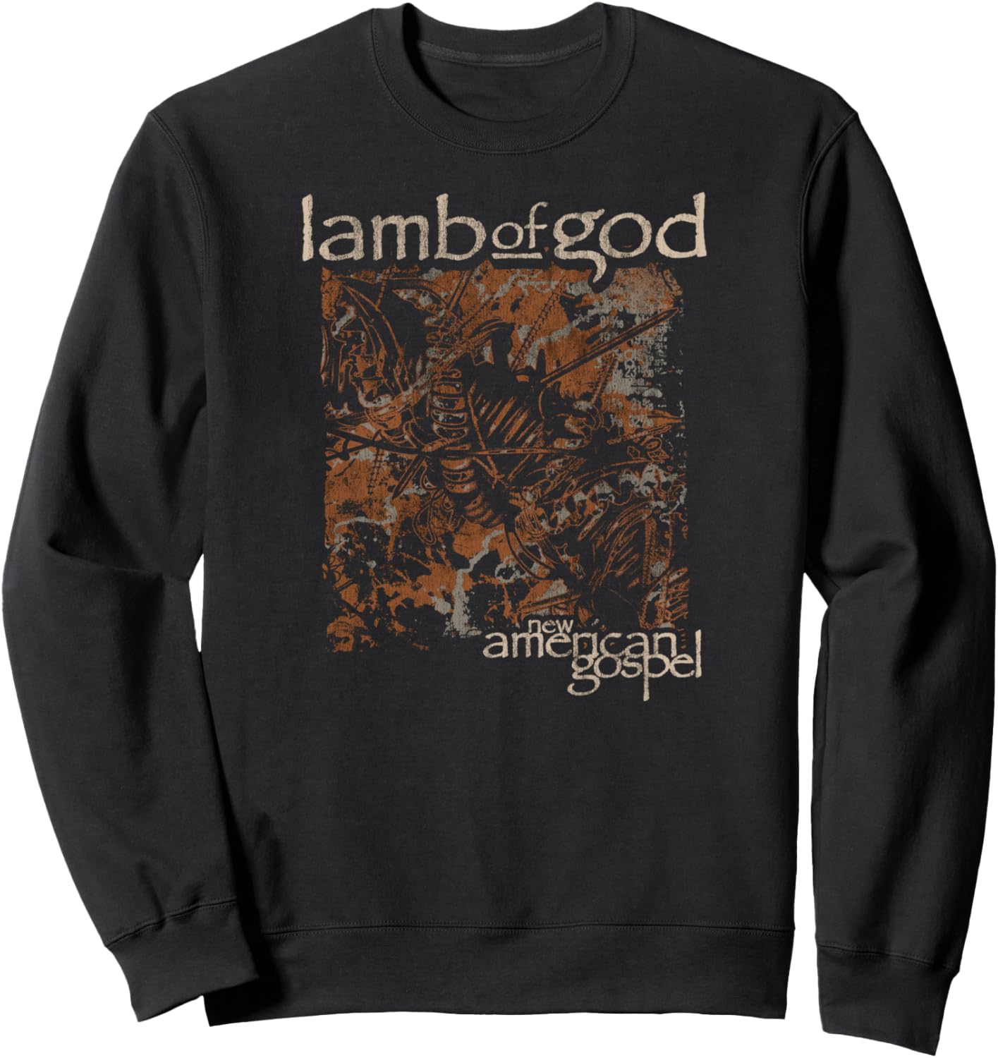 Агнец Божий - Новая американская евангельская толстовка Lamb Of God Official, черный
Агнец Божий - Новая американская евангельская толстовка Lamb Of God Official, черный