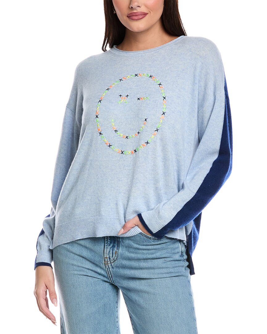 Брод Кашемир Радужный Стежок Смайл Кашемировый свитер Brodie Cashmere, синий
Брод Кашемир Радужный Стежок Смайл Кашемировый свитер Brodie Cashmere, синий