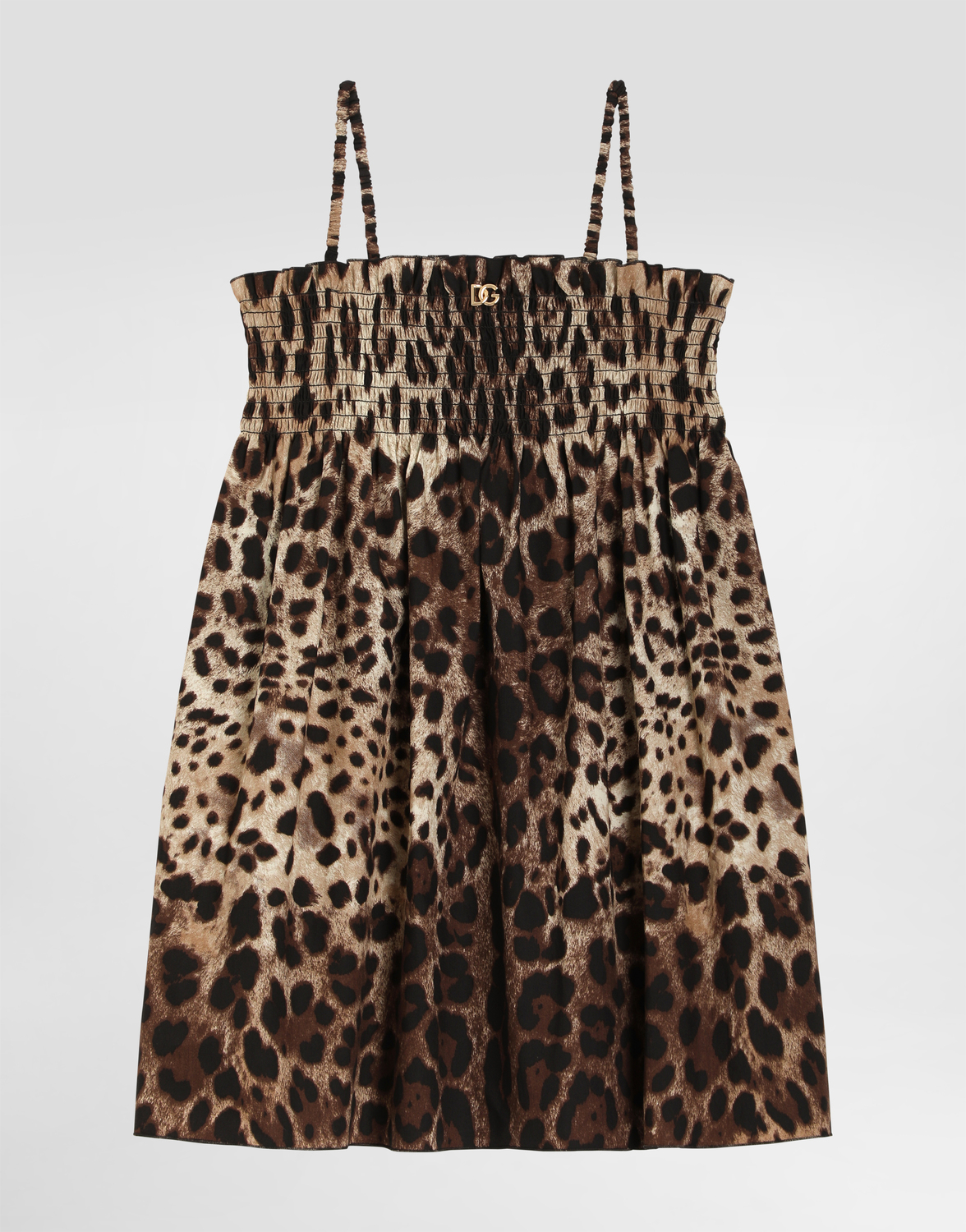 Платье из поплина с леопардовым принтом DOLCE & GABBANA, мультиколор
Платье из поплина с леопардовым принтом DOLCE & GABBANA, мультиколор