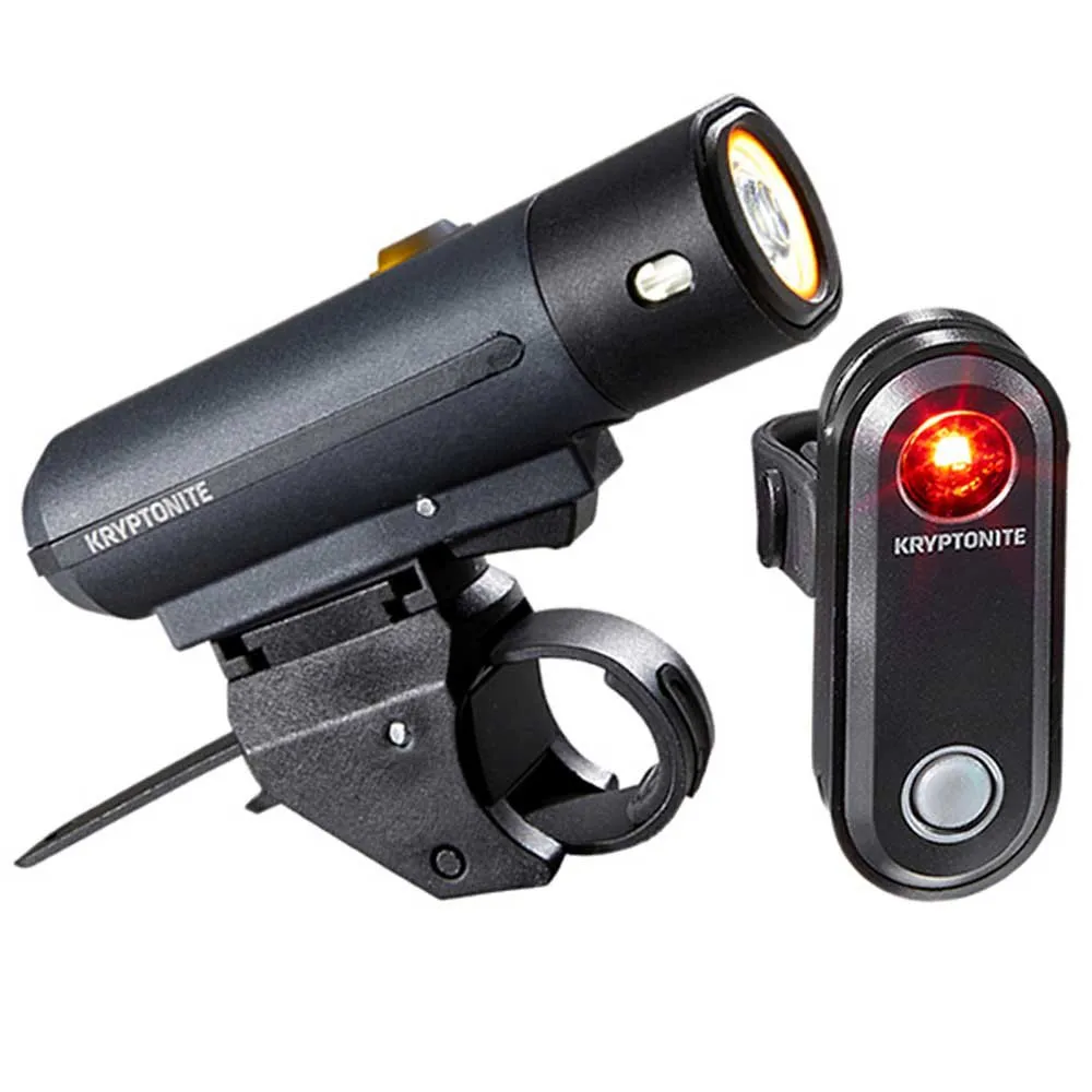 Комплект велосипедных фонарей Kryptonite Street F-300+Avenue R-30, черный
Комплект велосипедных фонарей Kryptonite Street F-300+Avenue R-30, черный