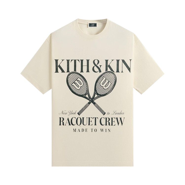 Футболка Kith x Wilson Racquet Crew Vintage Tee, Sandrift
Футболка Kith x Wilson Racquet Crew Vintage Tee, Sandrift