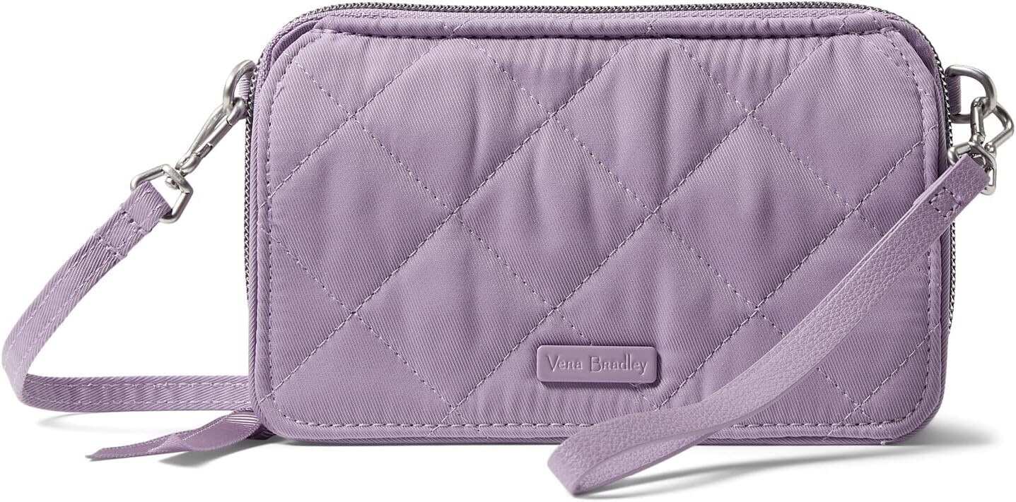 Сумка кросс-боди Vera Bradley Performance Twill All-In-One Crossbody Purse with RFID Protection, цвет Lavender Sky
Сумка кросс-боди Vera Bradley Performance Twill All-In-One Crossbody Purse with RFID Protection, цвет Lavender Sky