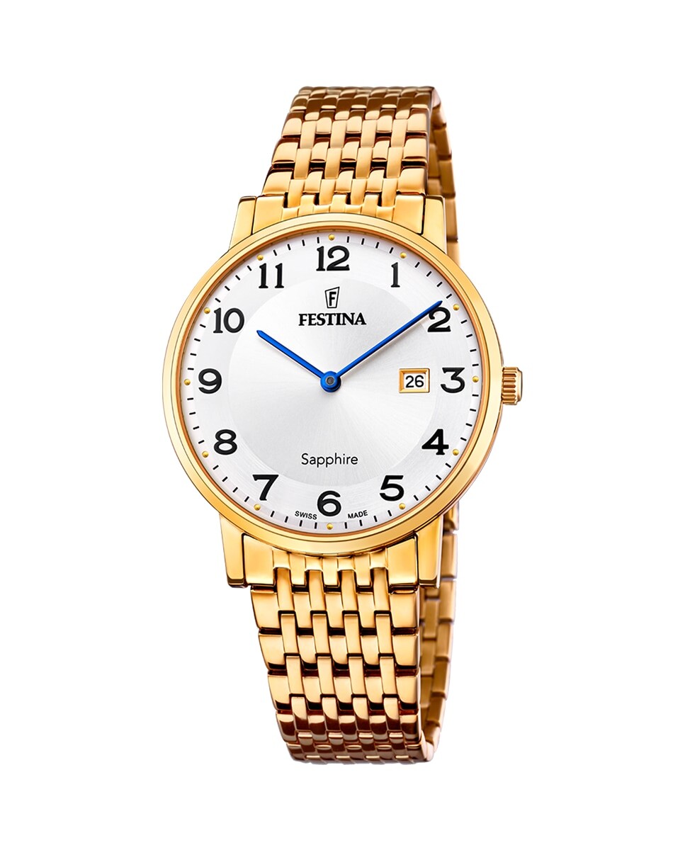 Мужские часы F20020/4 Swiss Made, золото, сталь Festina, золотой
Мужские часы F20020/4 Swiss Made, золото, сталь Festina, золотой