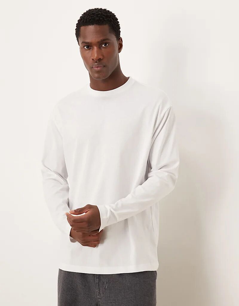 Свободная футболка с длинными рукавами и принтом на спине ASOS DESIGN белого цвета
Свободная футболка с длинными рукавами и принтом на спине ASOS DESIGN белого цвета