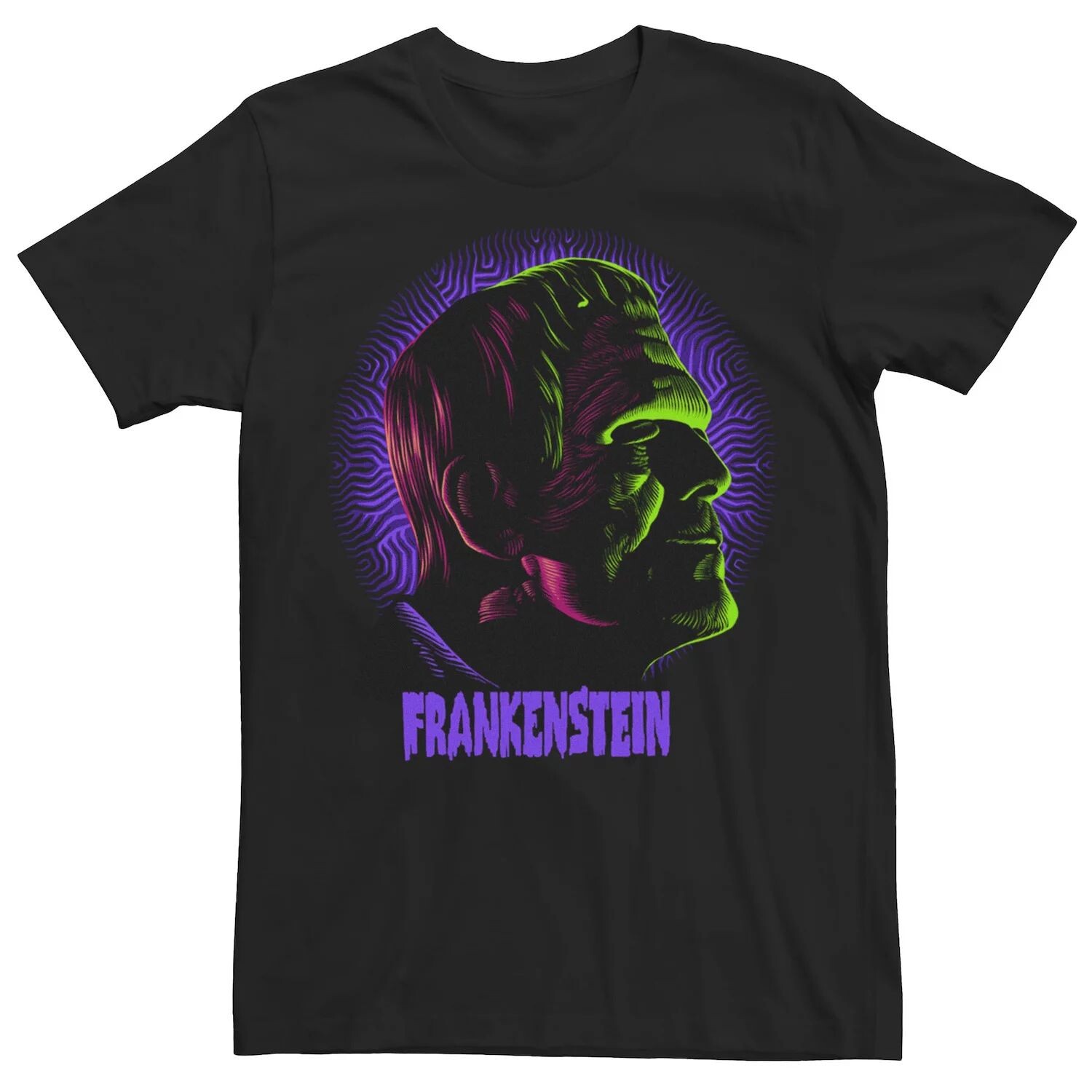 Мужская универсальная футболка с рисунком Monsters Frankenstein Black Light Head Shot Licensed Character
Мужская универсальная футболка с рисунком Monsters Frankenstein Black Light Head Shot Licensed Character