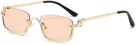 Солнцезащитные очки в металлической оправе прямоугольной формы для женщин, модель 2027, полуободковые женские солнцезащитные очки в винтажном стиле MTZJH, Gold Champagne
Солнцезащитные очки в металлической оправе прямоугольной формы для женщин, модель 2027, полуободковые женские солнцезащитные очки в винтажном стиле MTZJH, Gold Champagne