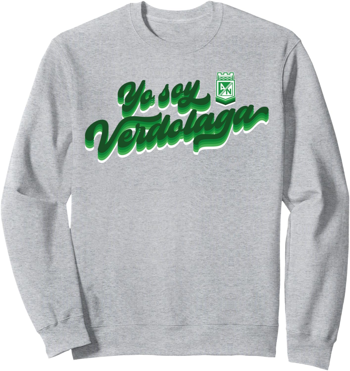 Толстовка из лимитированной коллекции Atletico Nacional de Medellin Atletico Nacional N, серый
Толстовка из лимитированной коллекции Atletico Nacional de Medellin Atletico Nacional N, серый